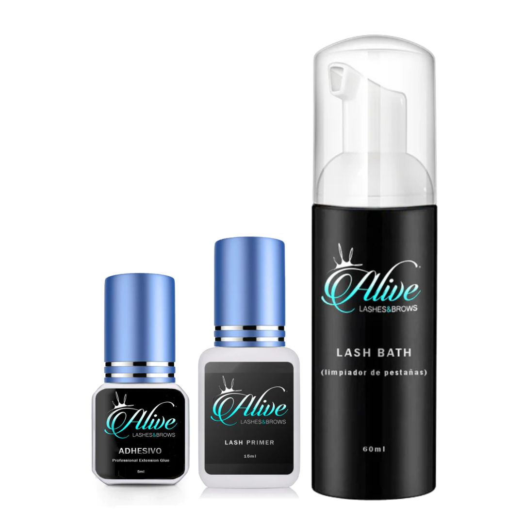 Adhesivo, primer y Espuma limpiadora