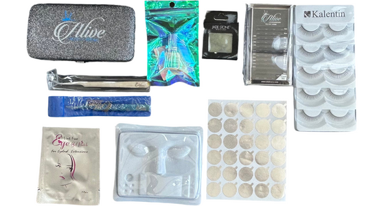 Kit de prácticas de extensiones de pestañas 2