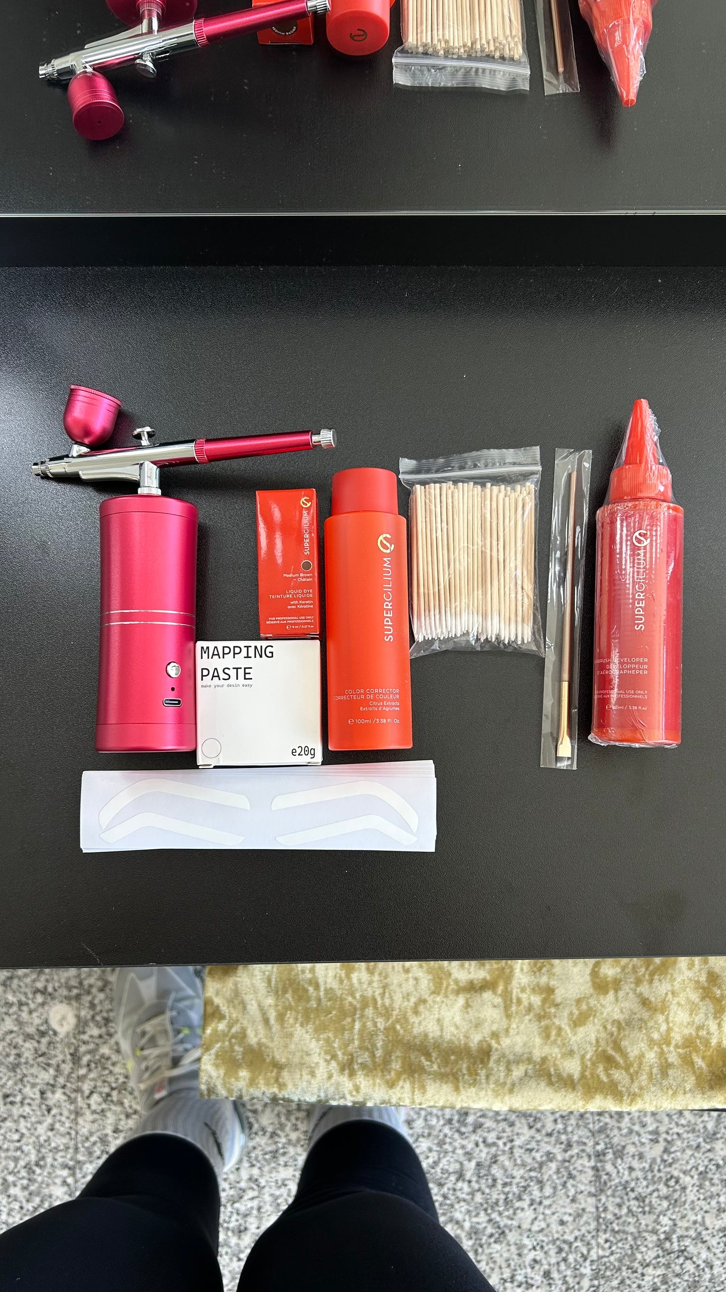 Kit de aerógrafo