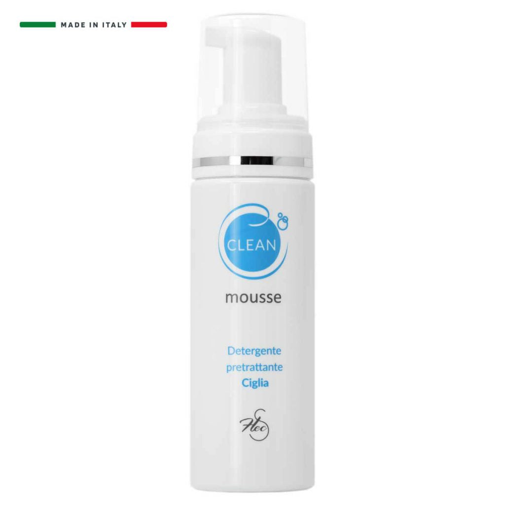 Espuma limpiadora de pestañas y cejas