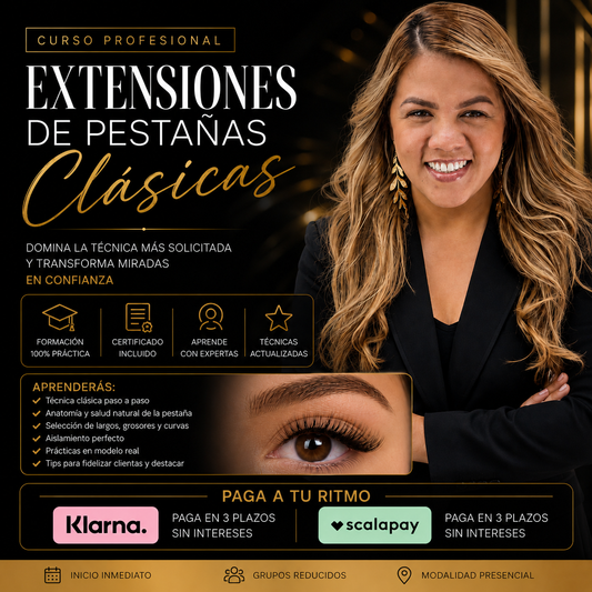 Curso Profesional de Extensiones de Pestañas Clásicas | Alive Academy