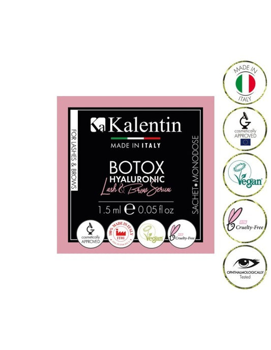 Serum para pestañas y cejas con  Botox y Hialuronico