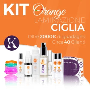 Kit de laminación de pestañas Orange kerafill